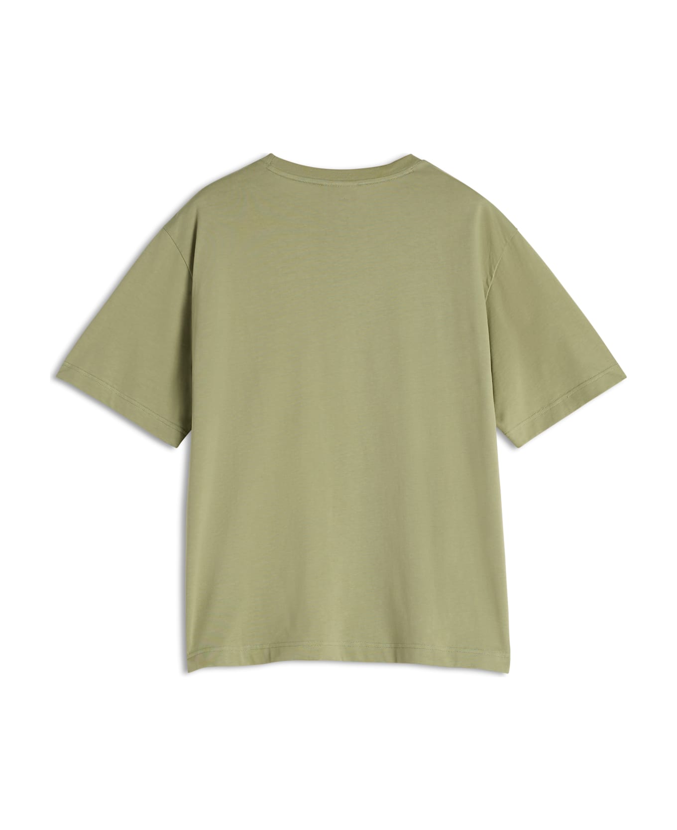 Maison Kitsuné Embossed Profile Fox Oversize Tee-shirt - Turf Green
