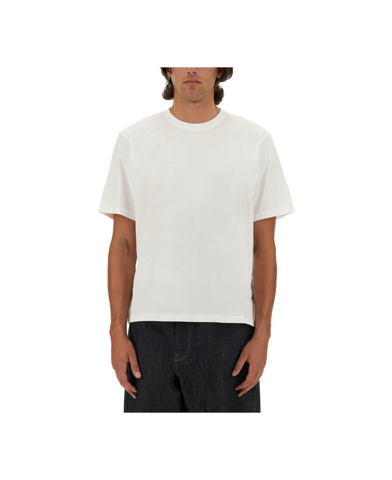 Studio Nicholson Jersey T-shirt - WHITE
