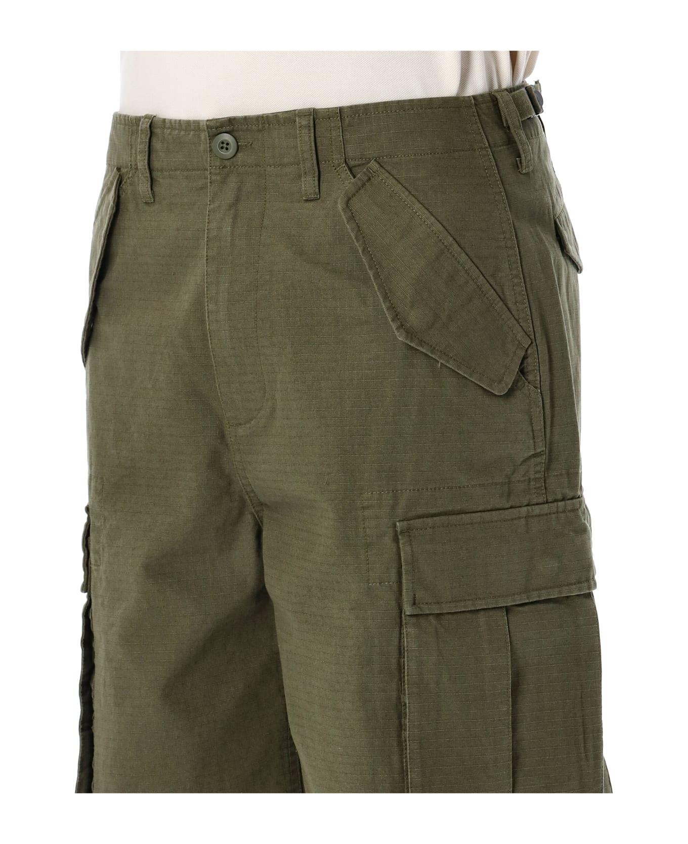 Stussy Cargo Shorts Ripstop - OLIVE GREEN
