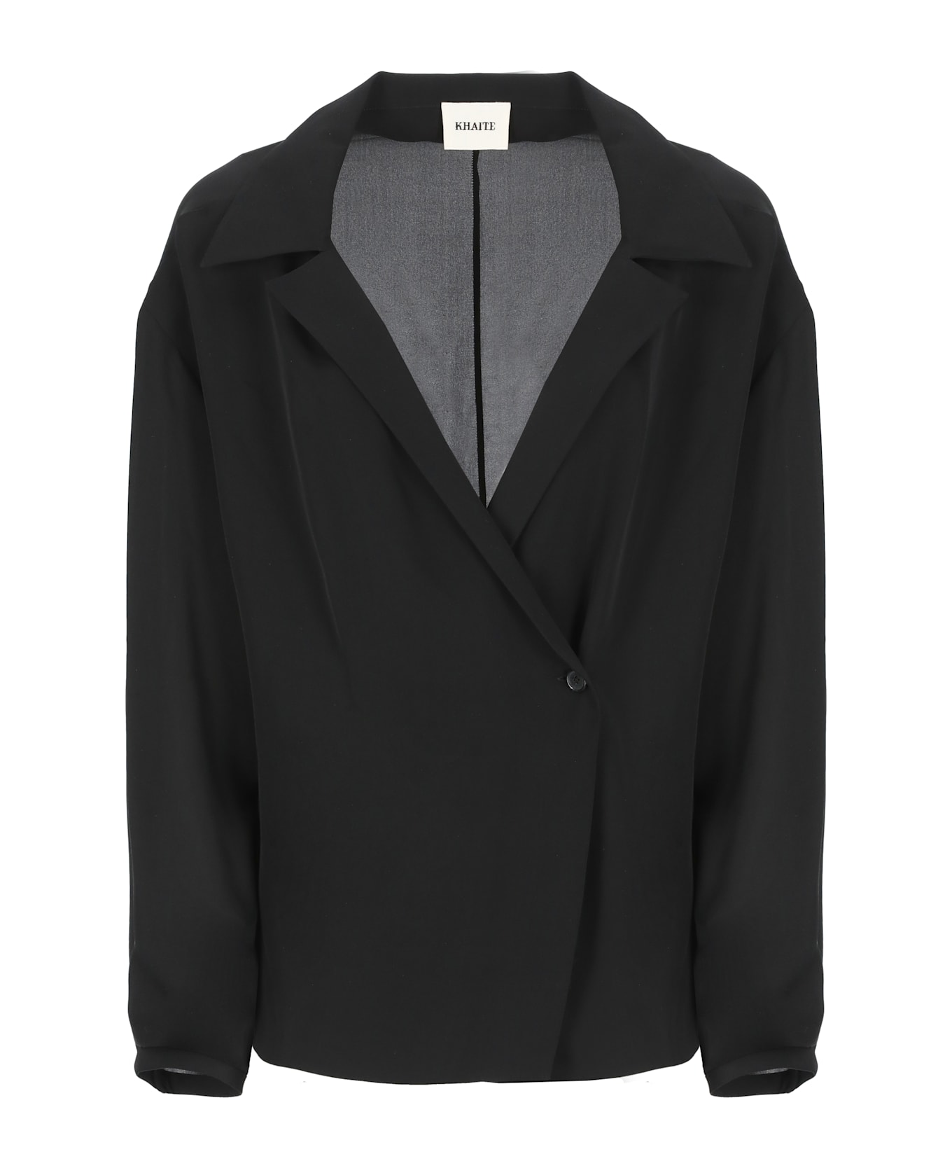 Khaite Silk Top - Black