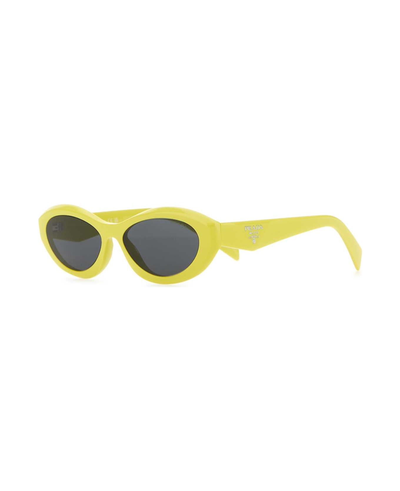Prada Yellow Acetate Sunglasses - LENSESARDESIA
