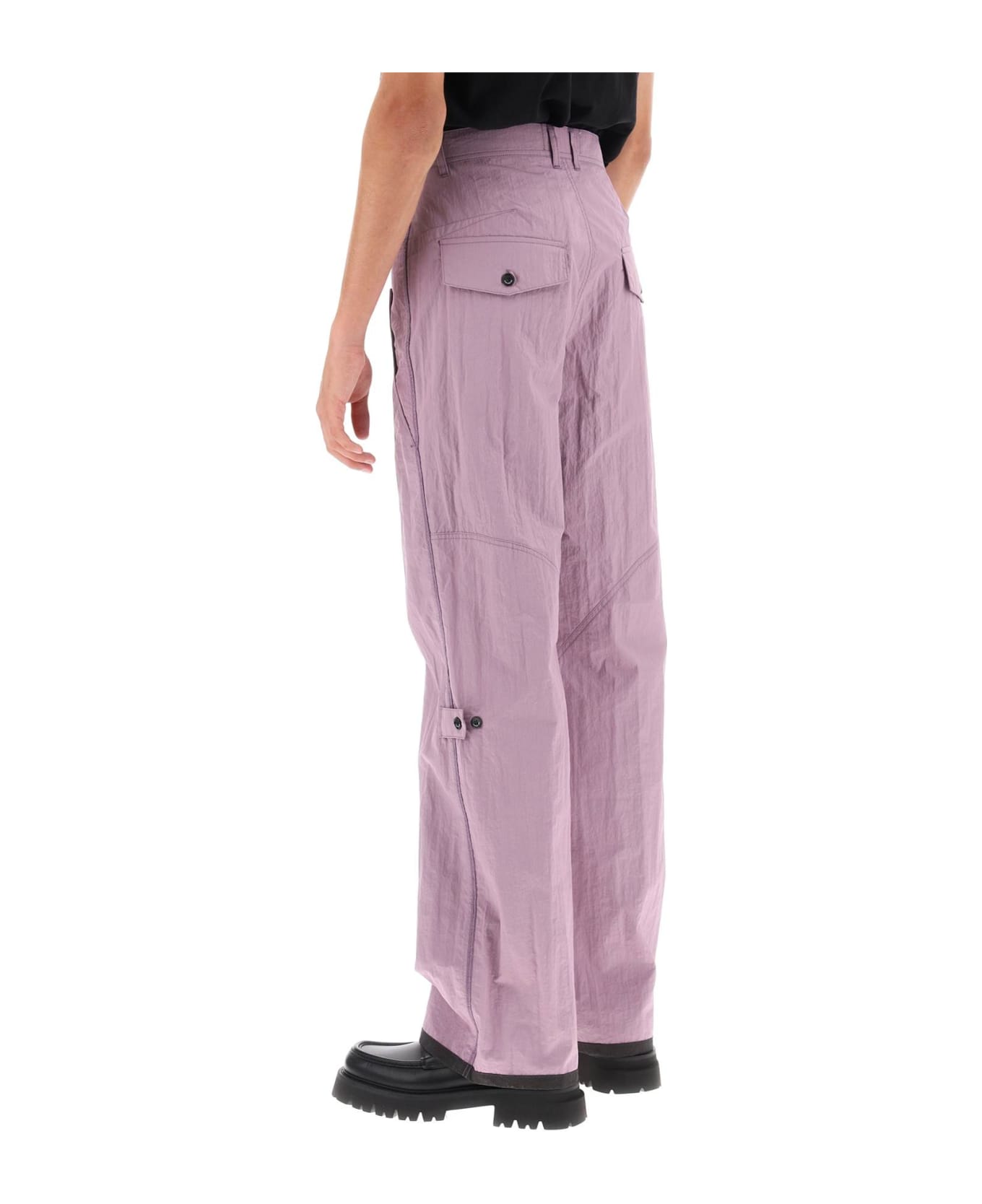 Andersson Bell Inside-out Technical Pants - PURPLE (Purple)