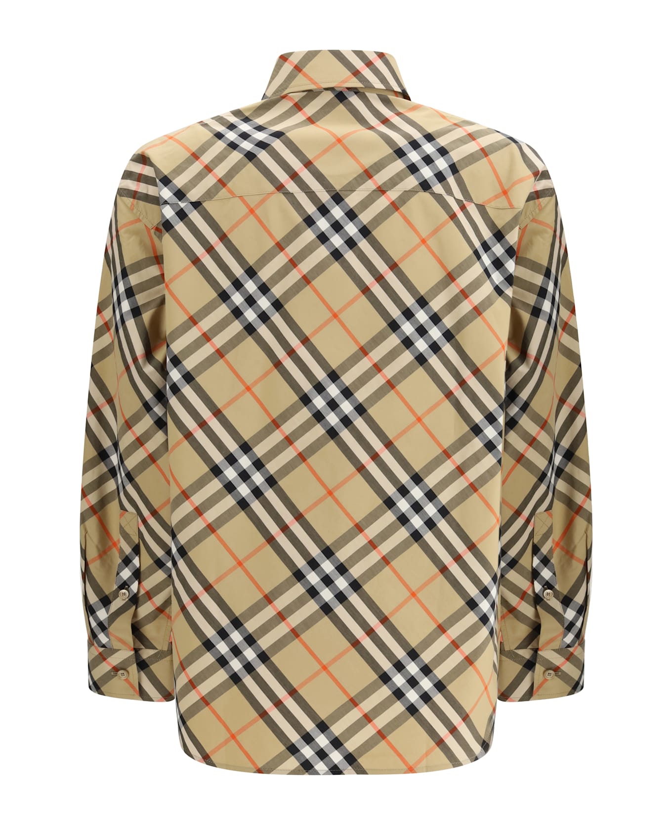 Burberry Slim Fit Cotton Check Shirt
