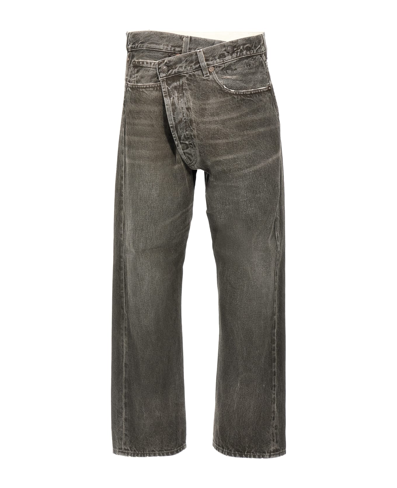 R13 'cross Over' Jeans - Grey