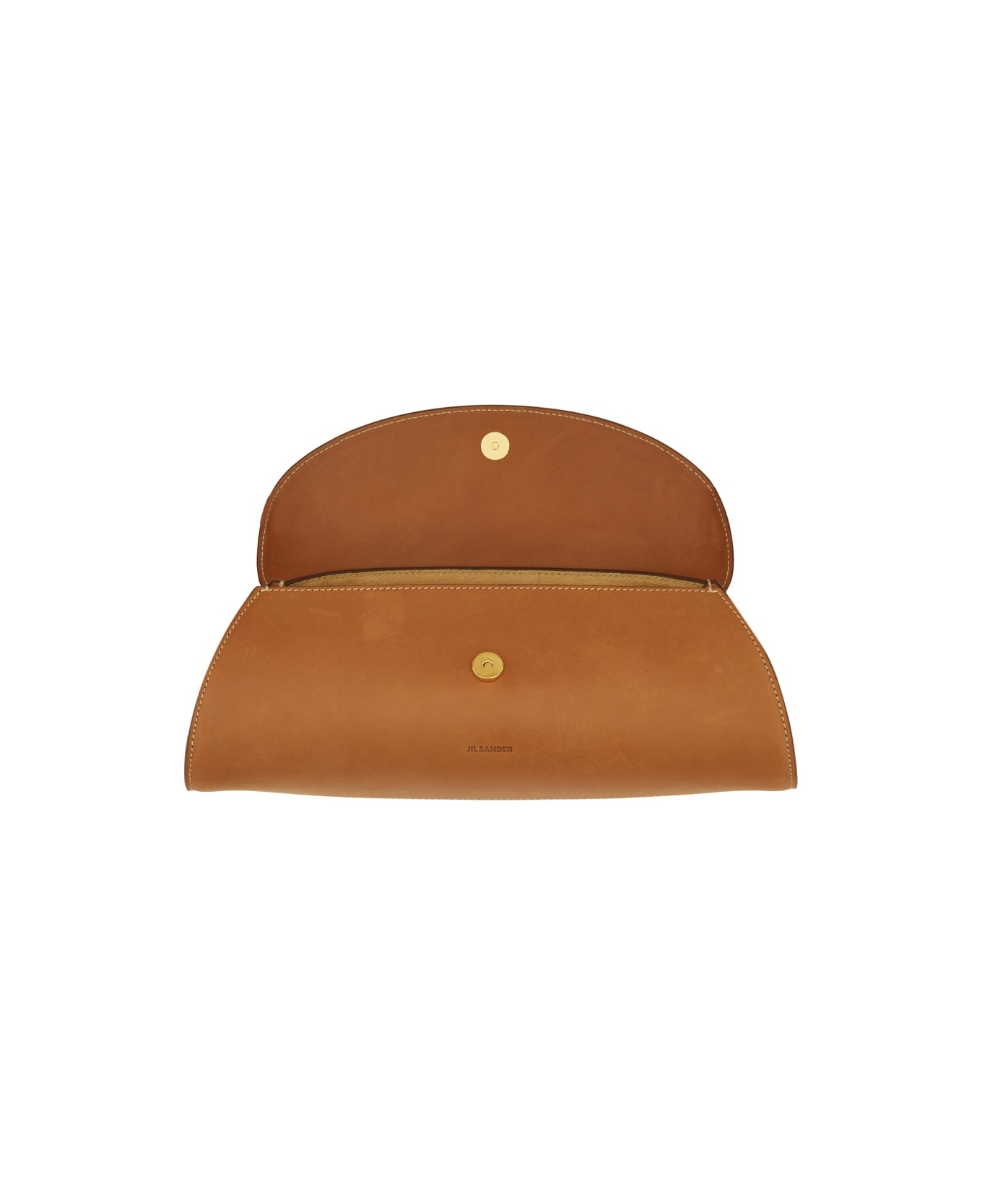 Jil Sander Small "cannoli" Bag - BROWN