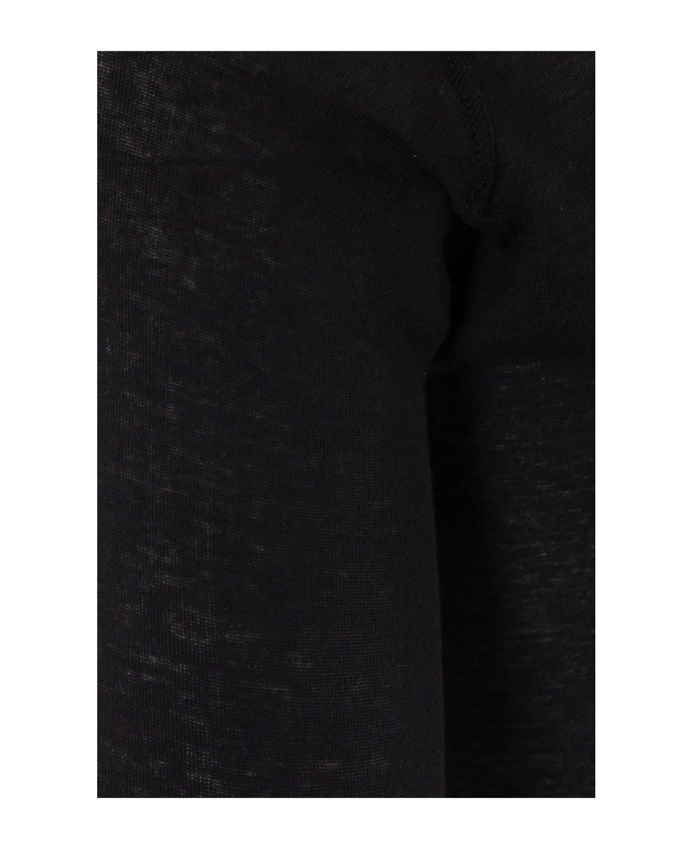Rick Owens Single-shoulder Cropped Top - Black