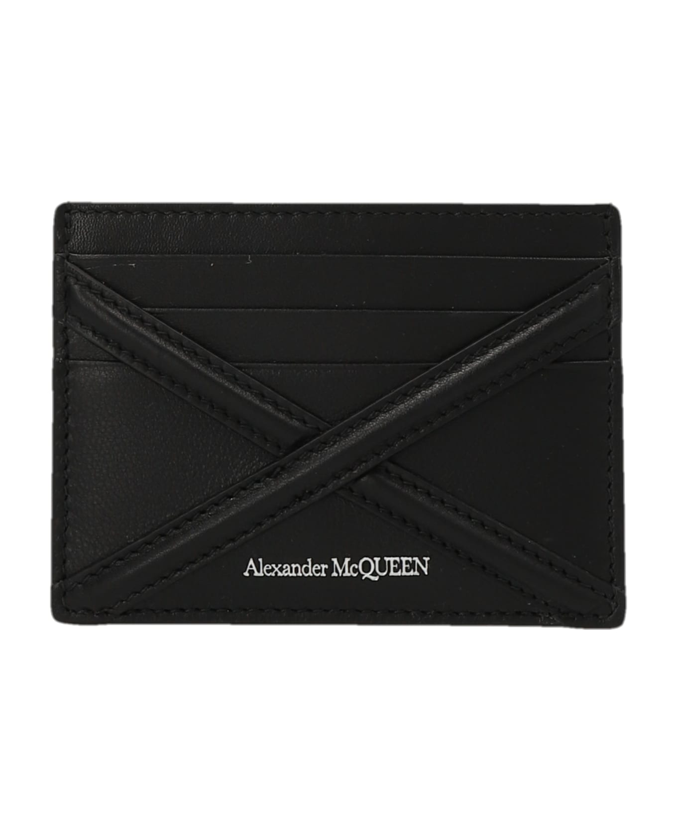 Alexander McQueen 'the Harness' Card Holder - Black  