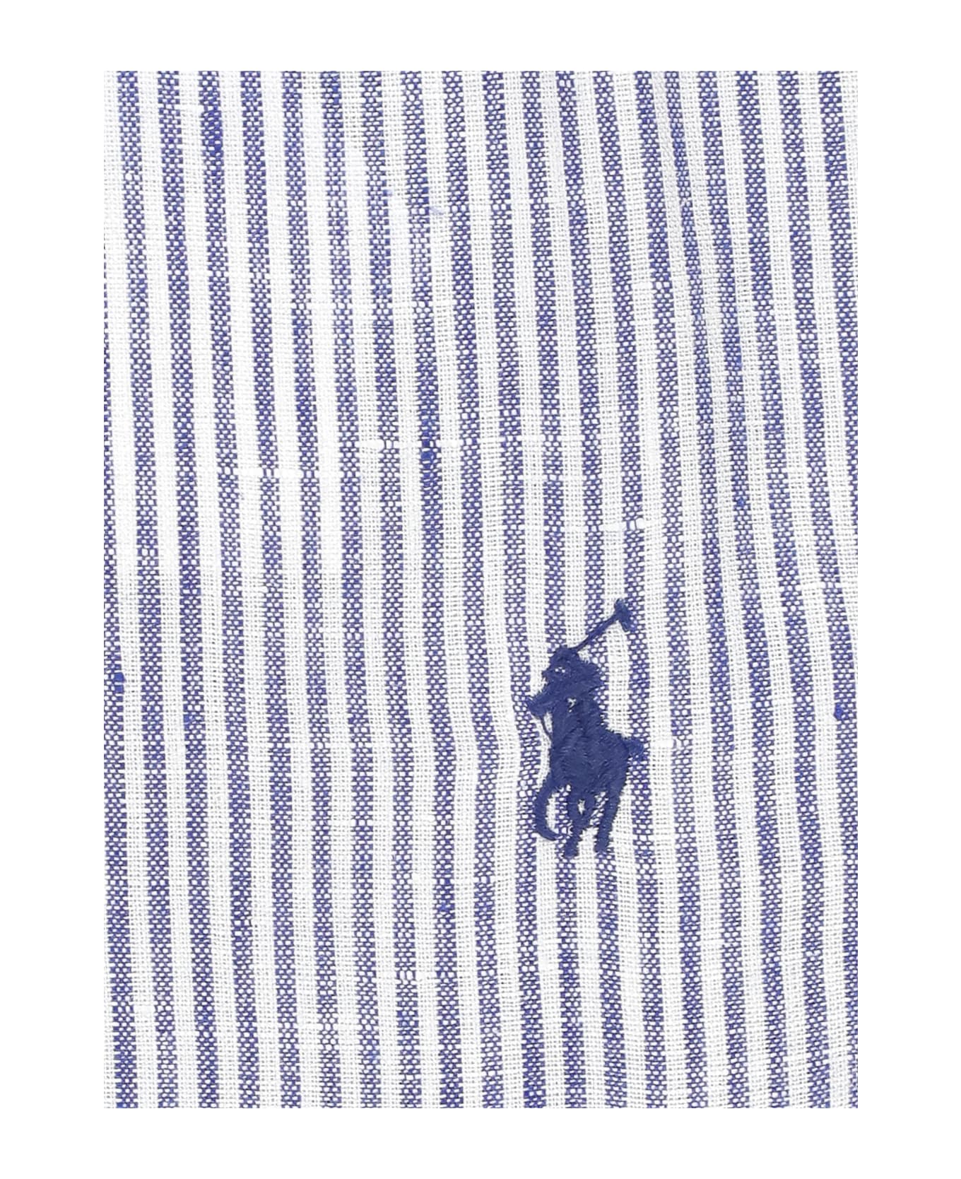 Ralph Lauren Pony Cotton Shirt - Blue シャツ