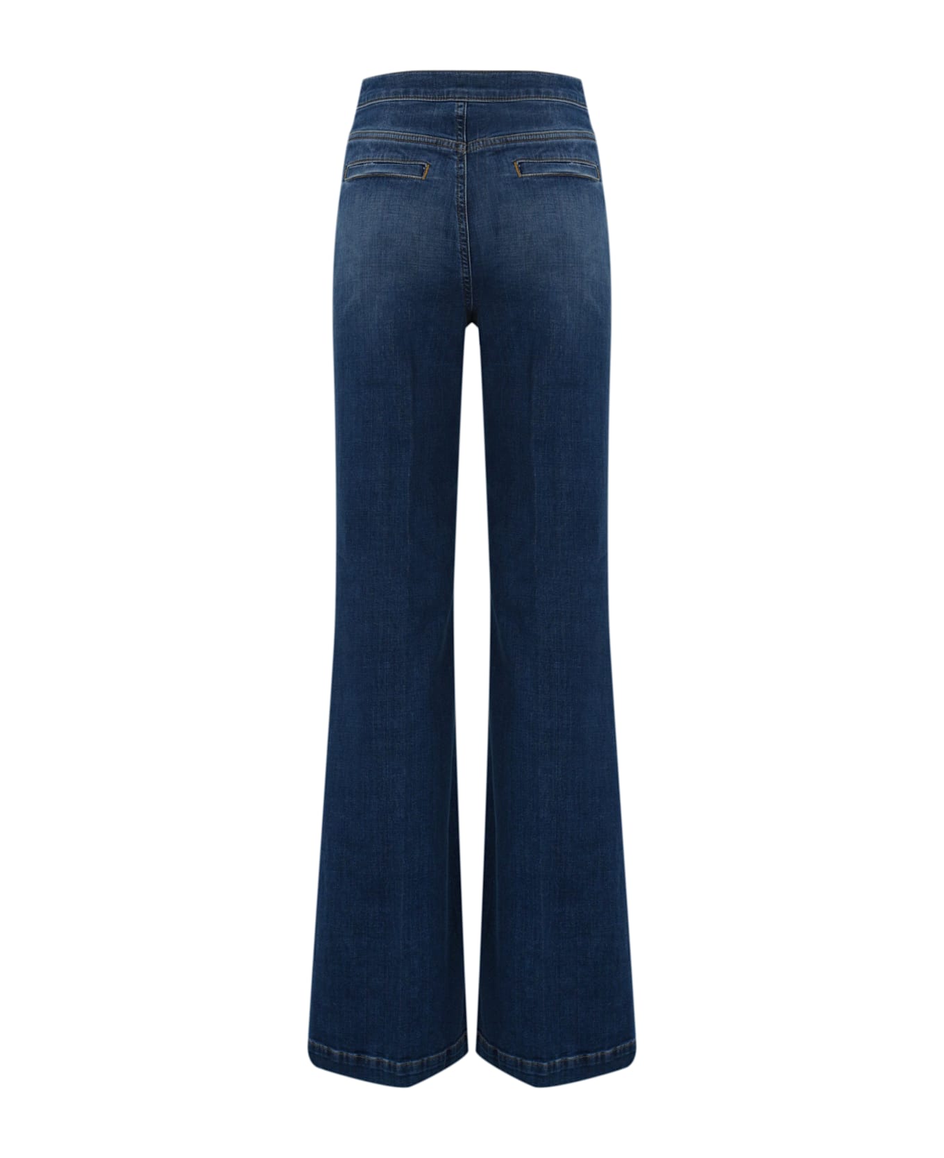TwinSet Flare Jeans With Decorative Buttons