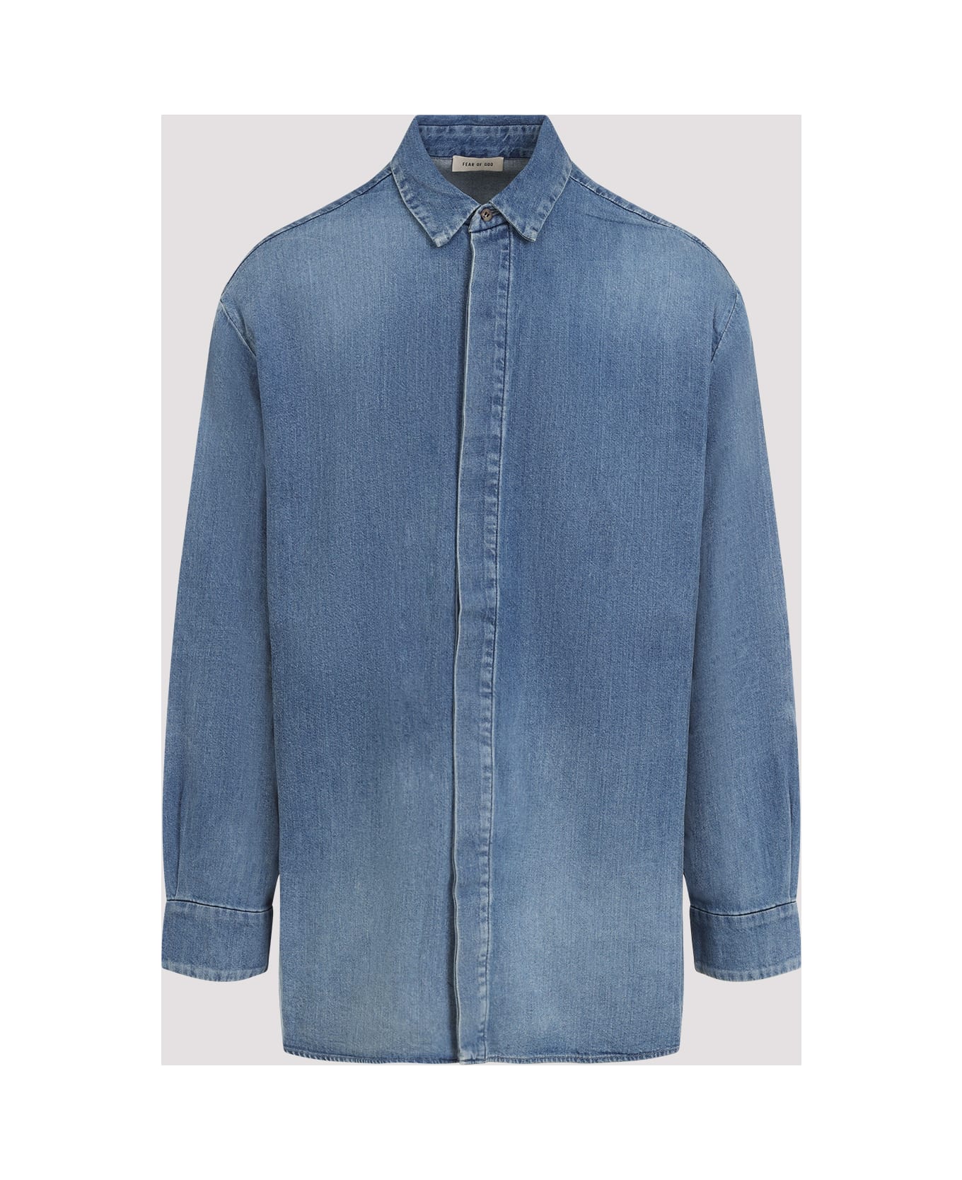 Fear of God Denim Shirt - Medium Indigo