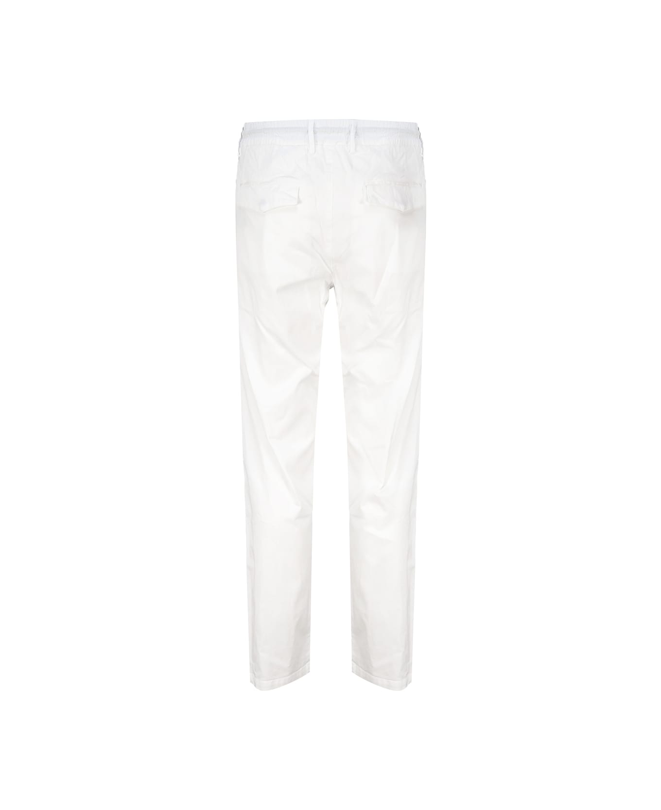 Eleventy Drawstring Trousers - White スウェットパンツ