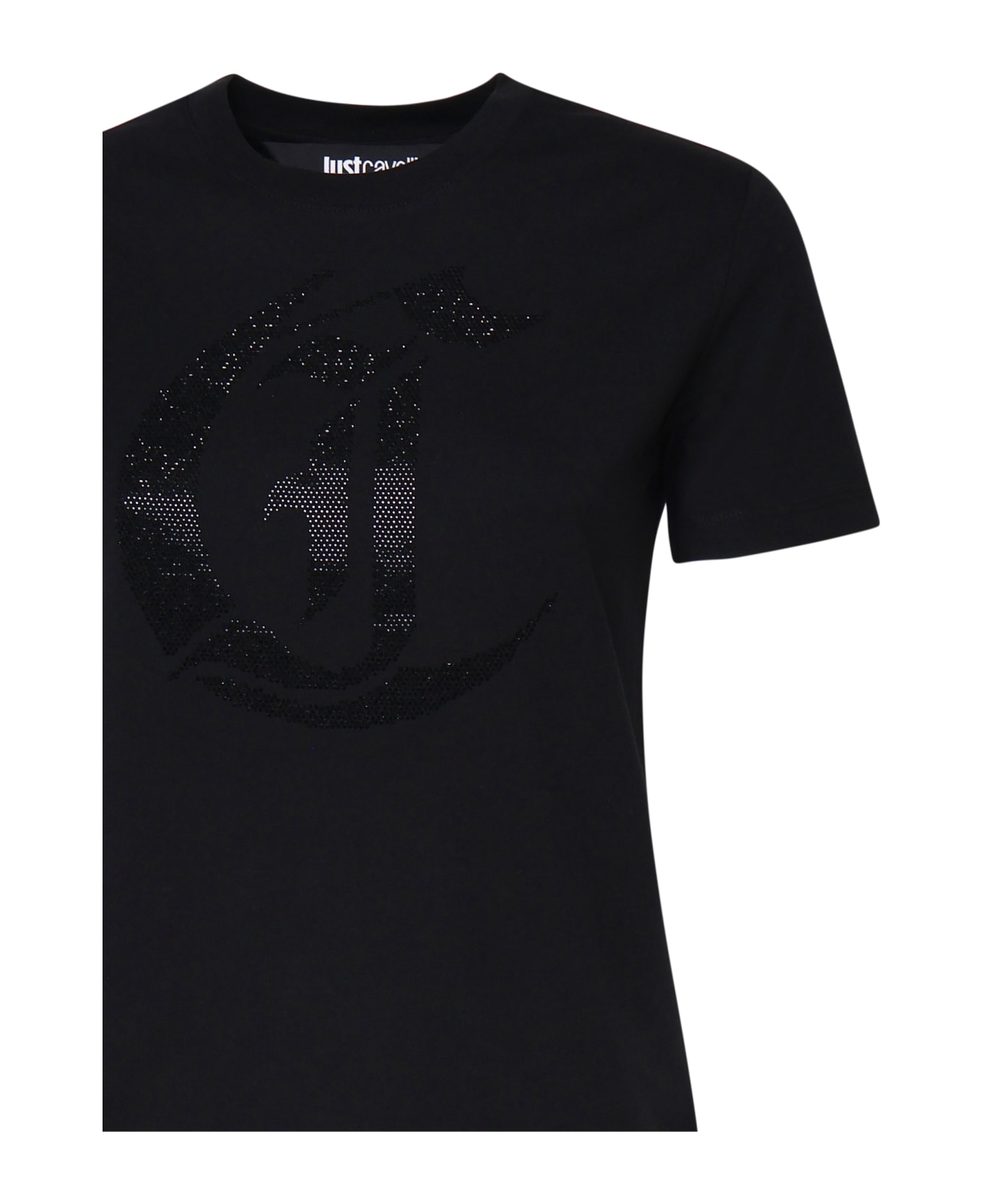 Just Cavalli Cotton T-shirt - Black