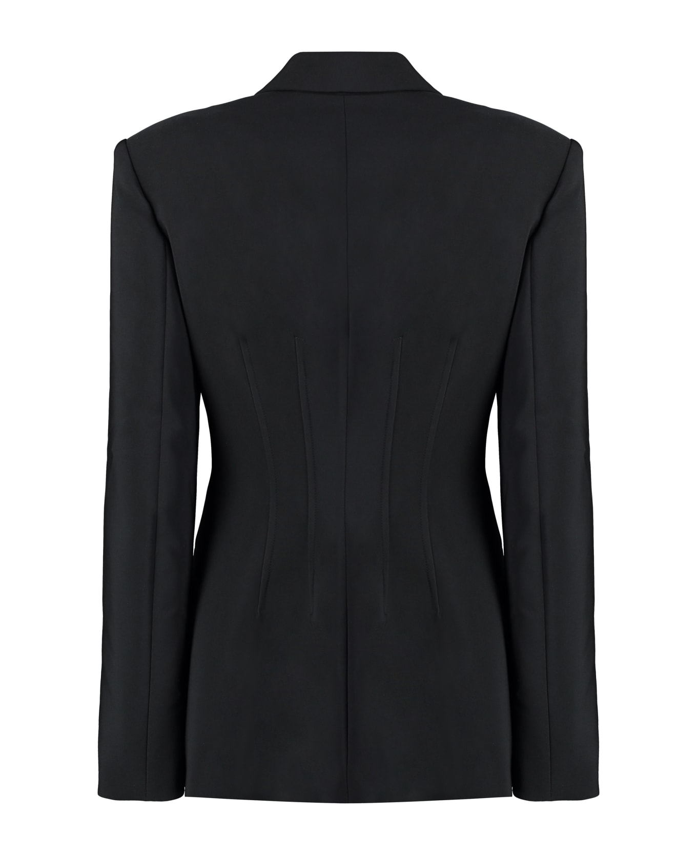 Genny Techno Fabric Jacket - black