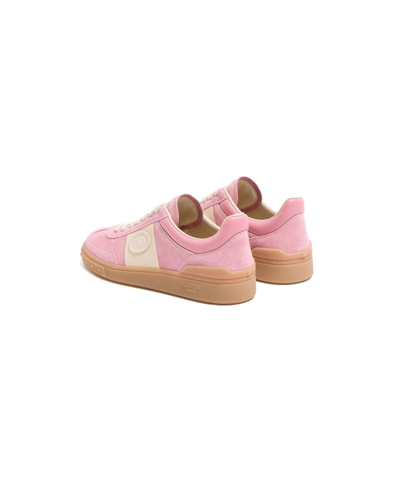 Valentino Garavani Upvillage Leather Sneakers - Pink