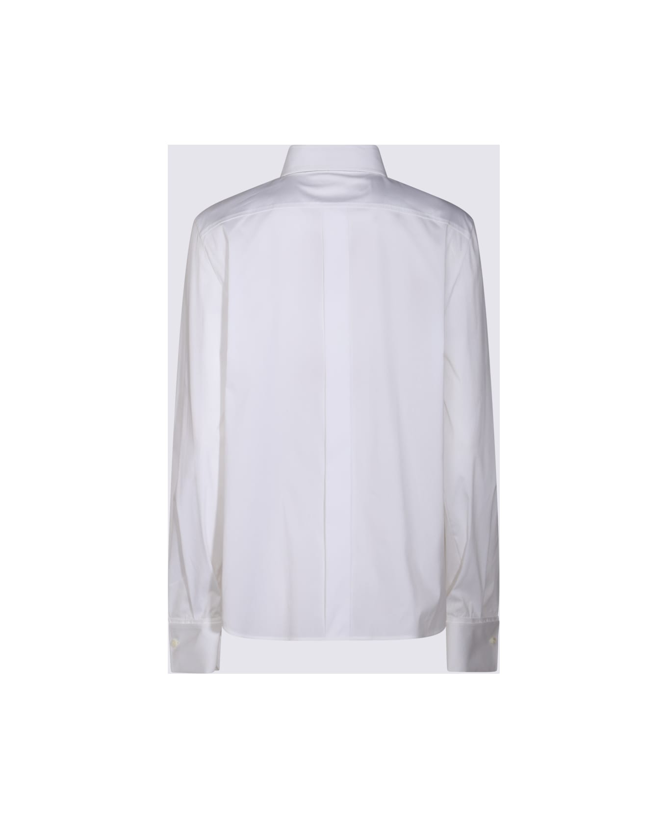 Brunello Cucinelli White Cotton Shirt