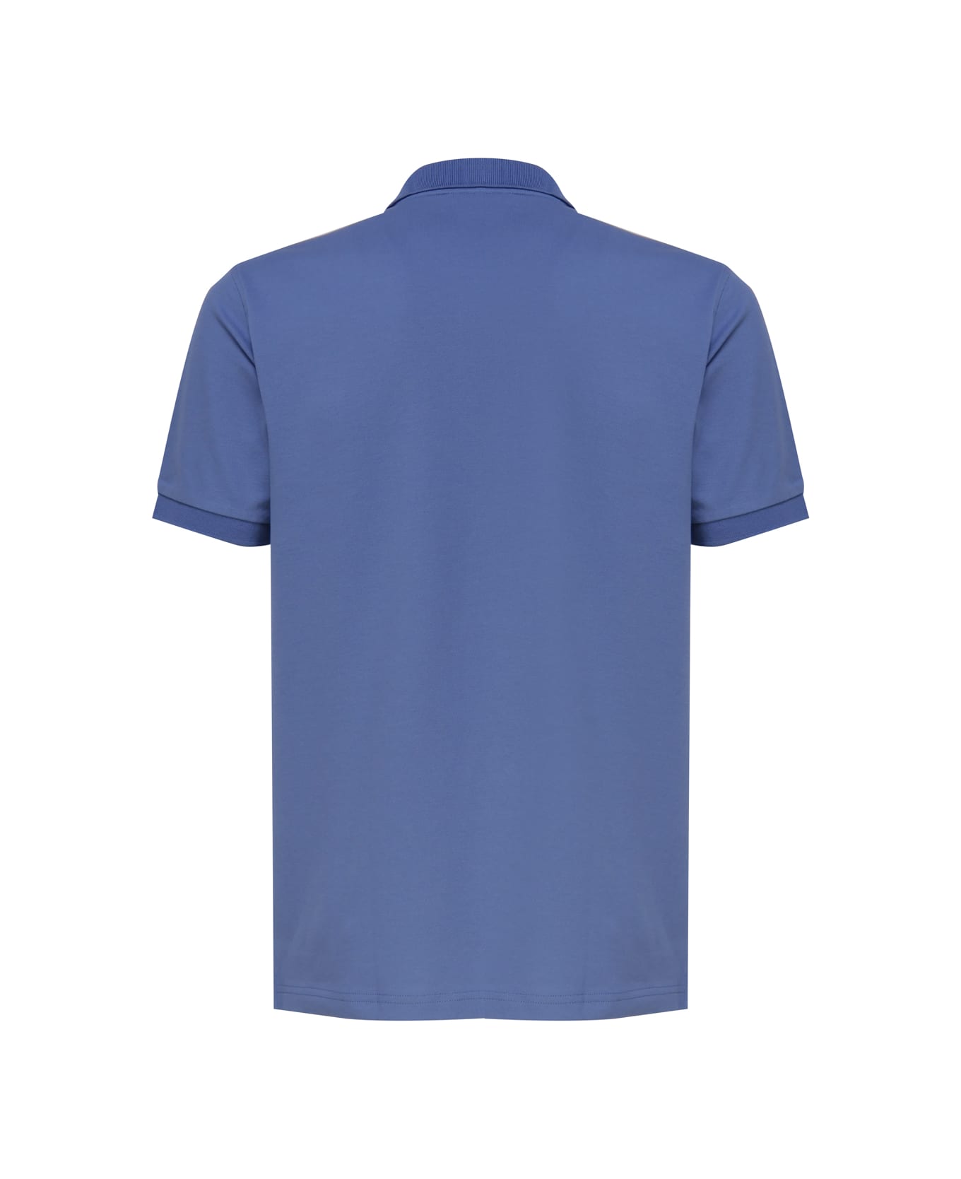 Sun 68 Polo T-shirt In Cotton - Avion Blue