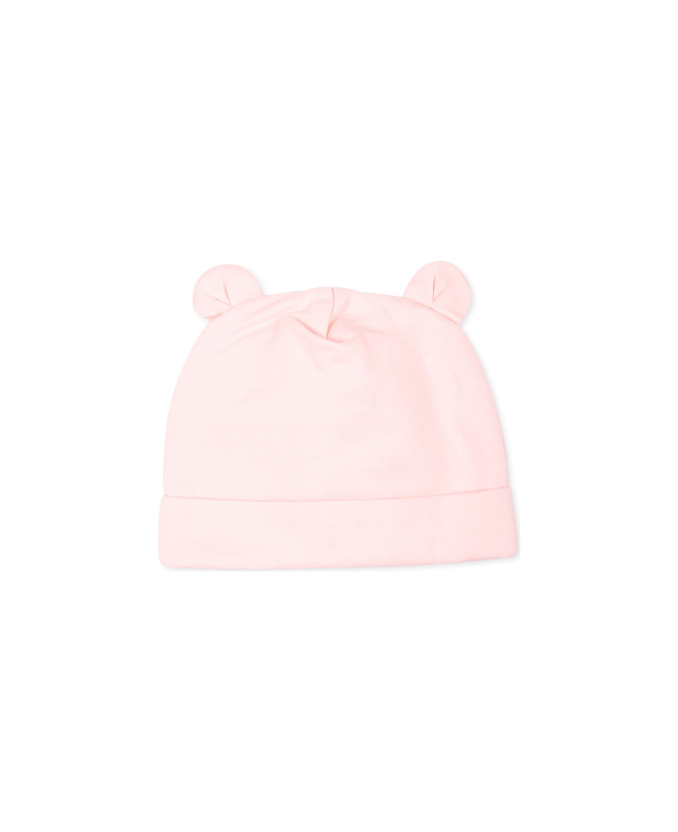 Moschino Pink Accessory Set For Baby Girl With Teddy Bear - Pink