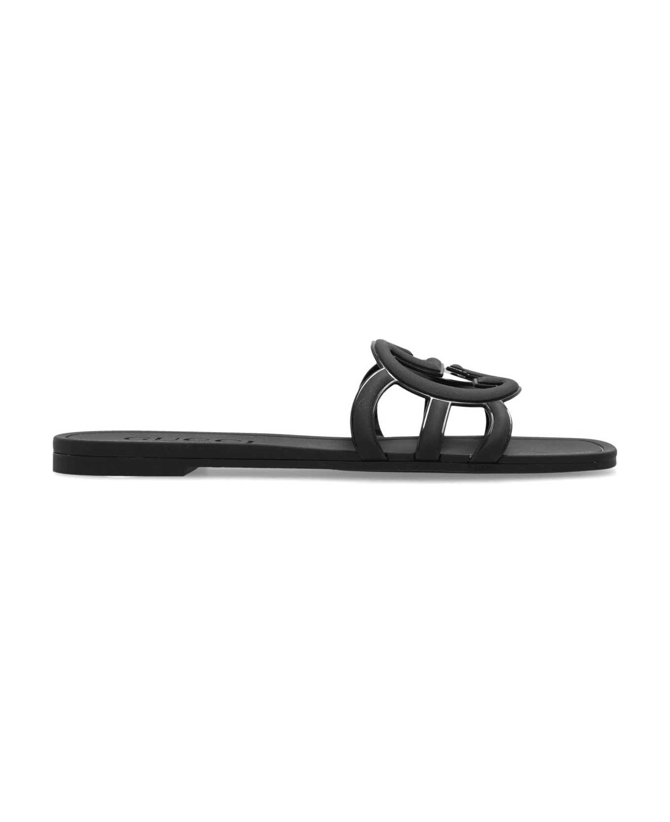 Gucci Slides Interlocking G - Black