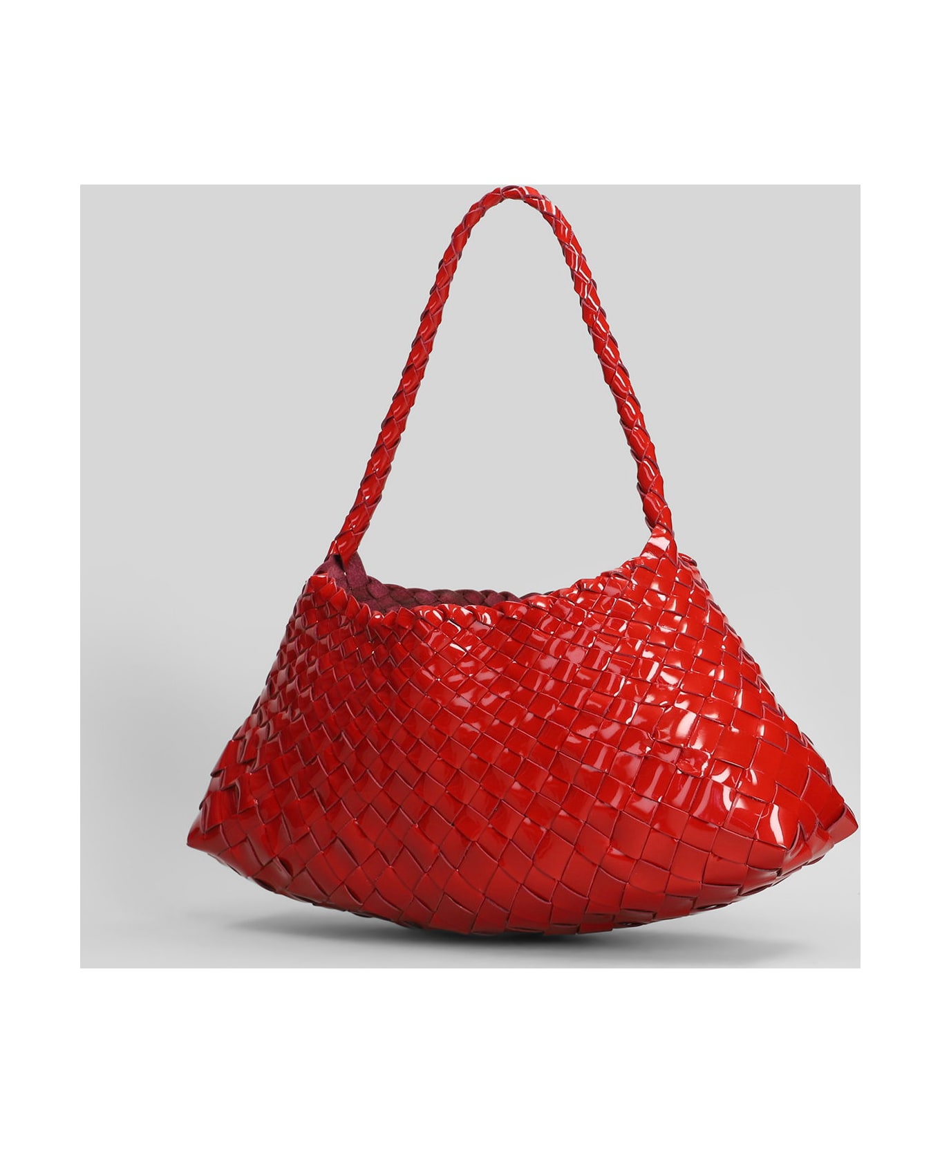 Dragon Diffusion Rosanna Mini Hand Bag In Red Leather - red