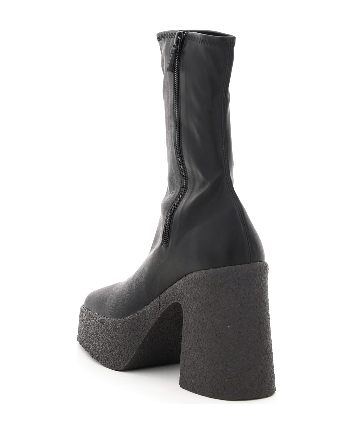 Stella McCartney Chunky Ankle Boots - BLACK (Black) ブーツ