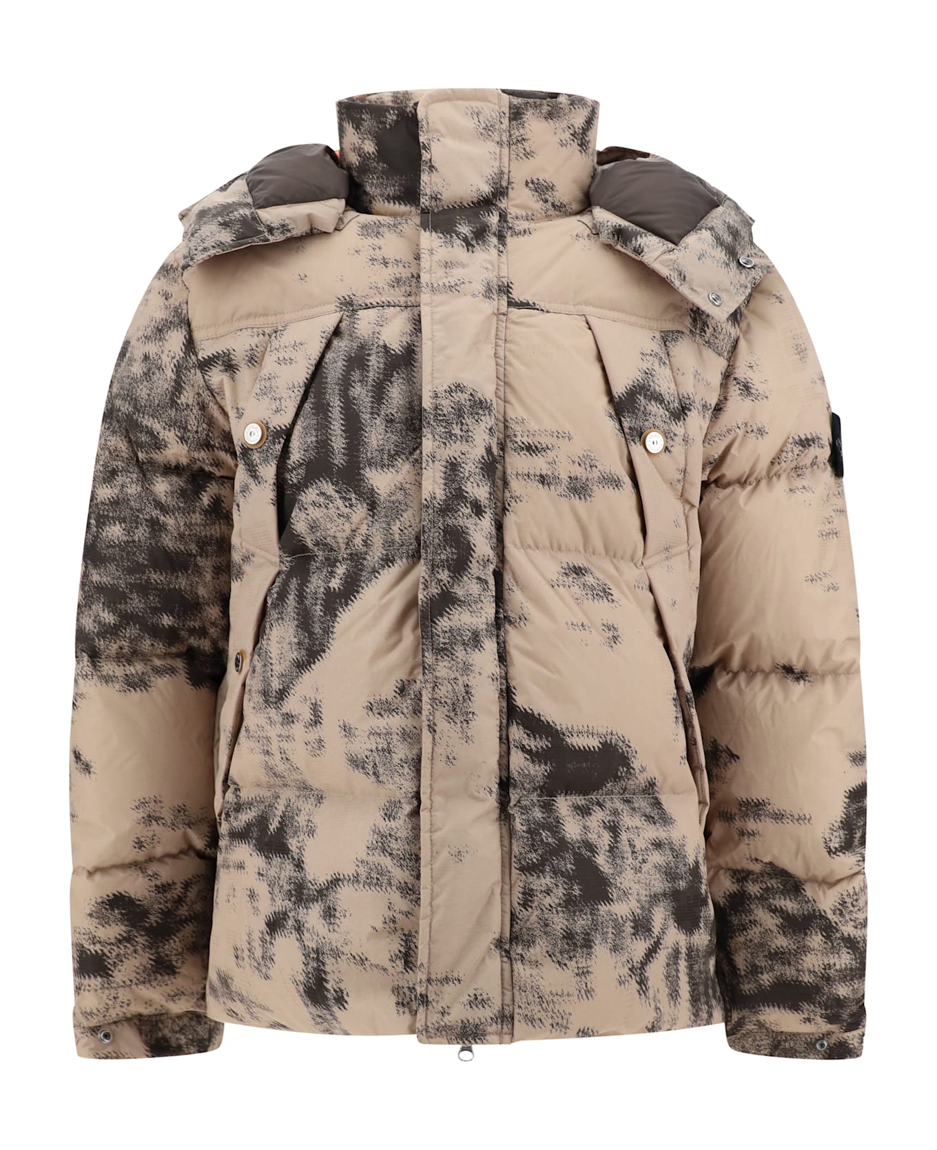 Stone Island Down Jacket - Dove Grey