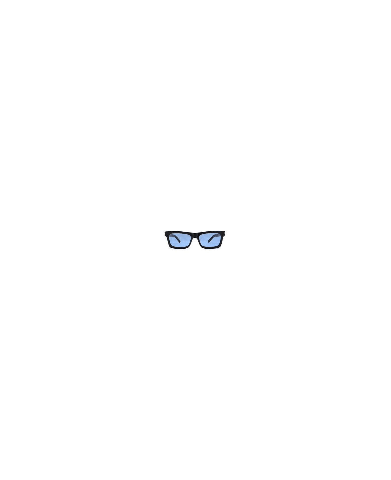 Saint Laurent Eyewear SL 461 BETTY Sunglasses - Black Black Blue