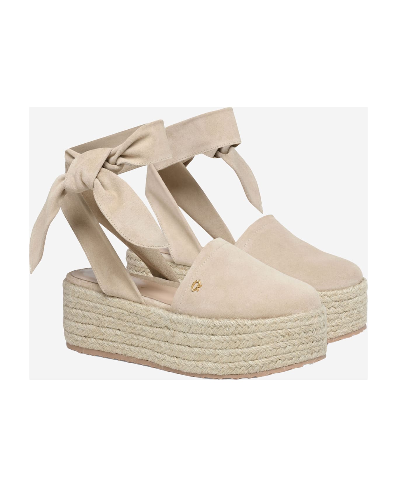 Gianvito Rossi Almeria Slingback Shoes - Beige