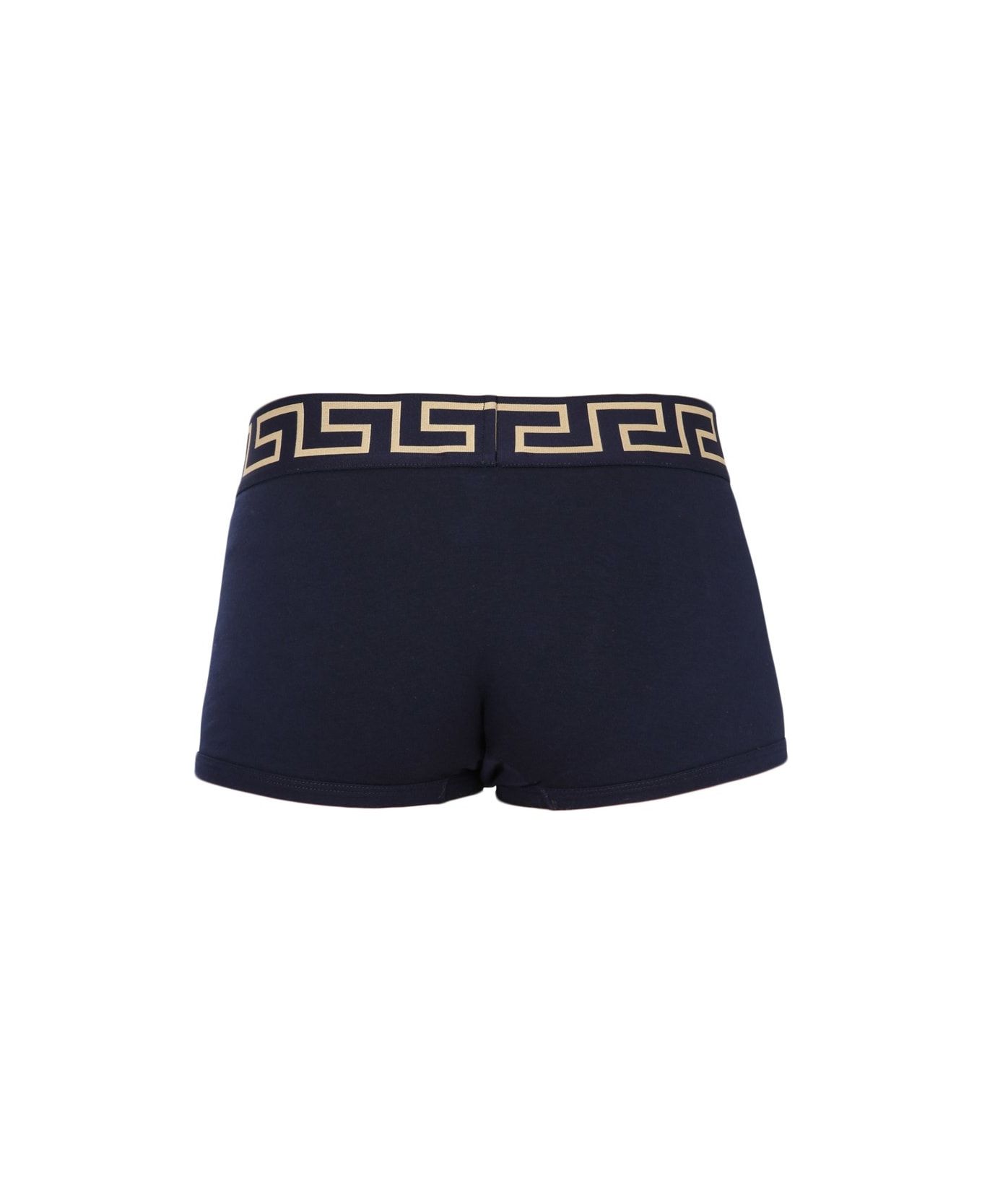 Versace Boxer With Greek - Blue ショーツ