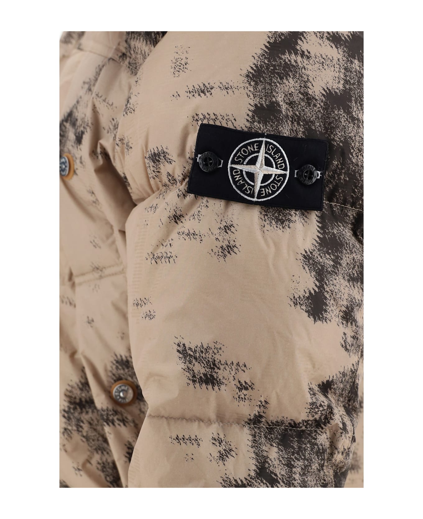 Stone Island Down Jacket - Dove Grey