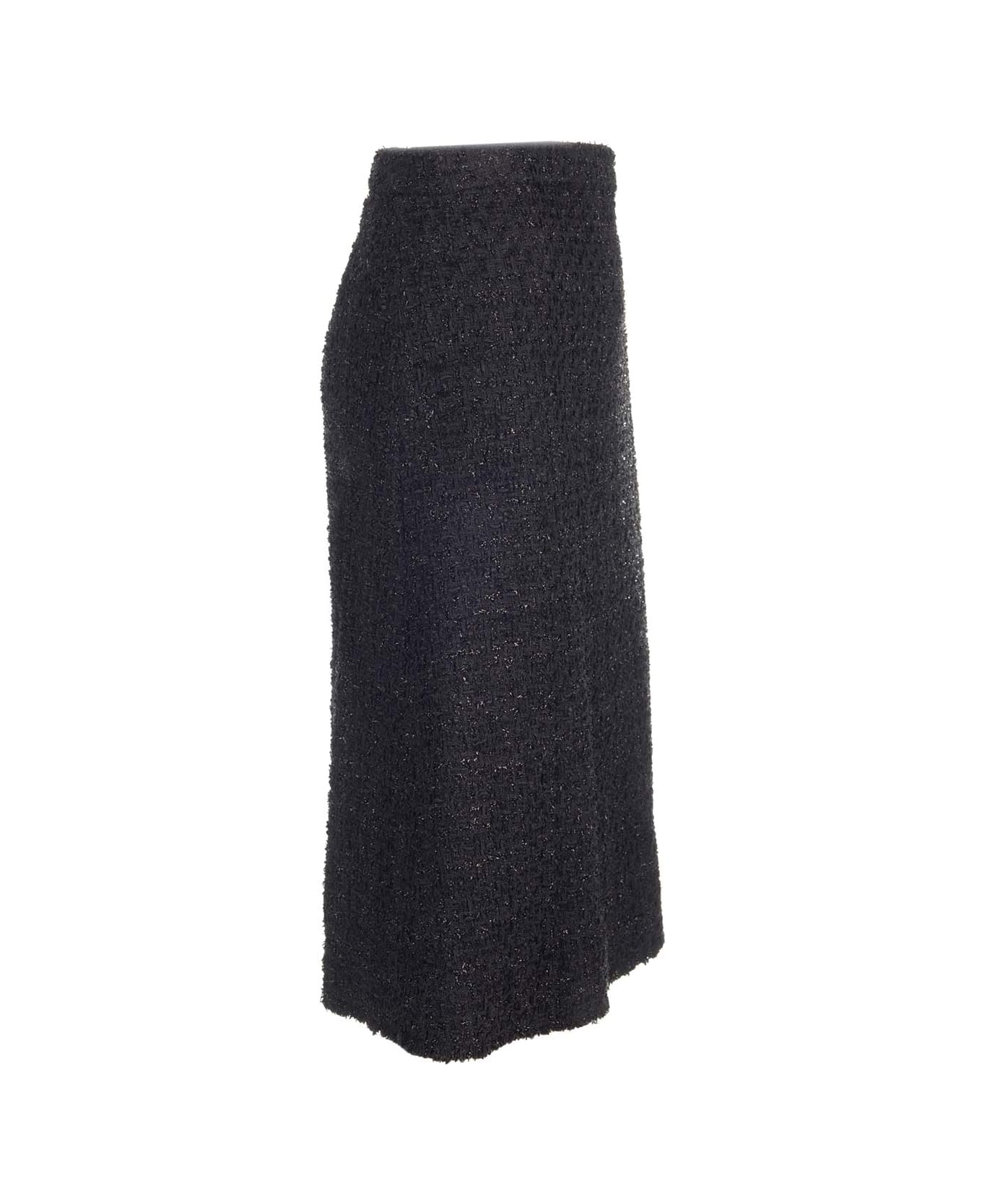 Balenciaga Tweed Midi Skirt スカート