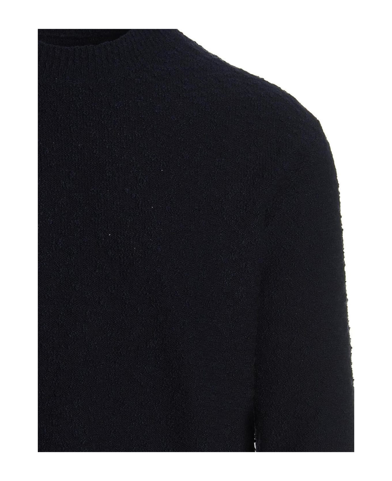 Maison Margiela Cotton Blend Sweater - Blue