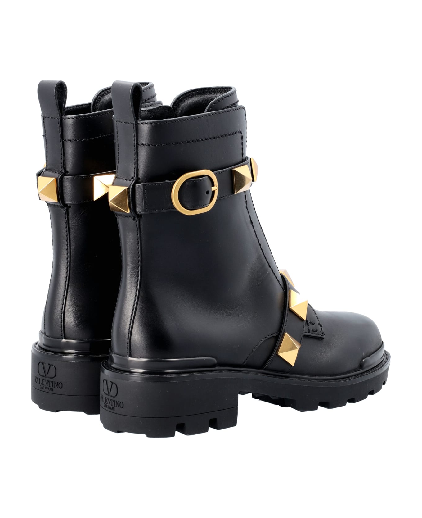 Valentino Garavani Roman Stud Combat Boot