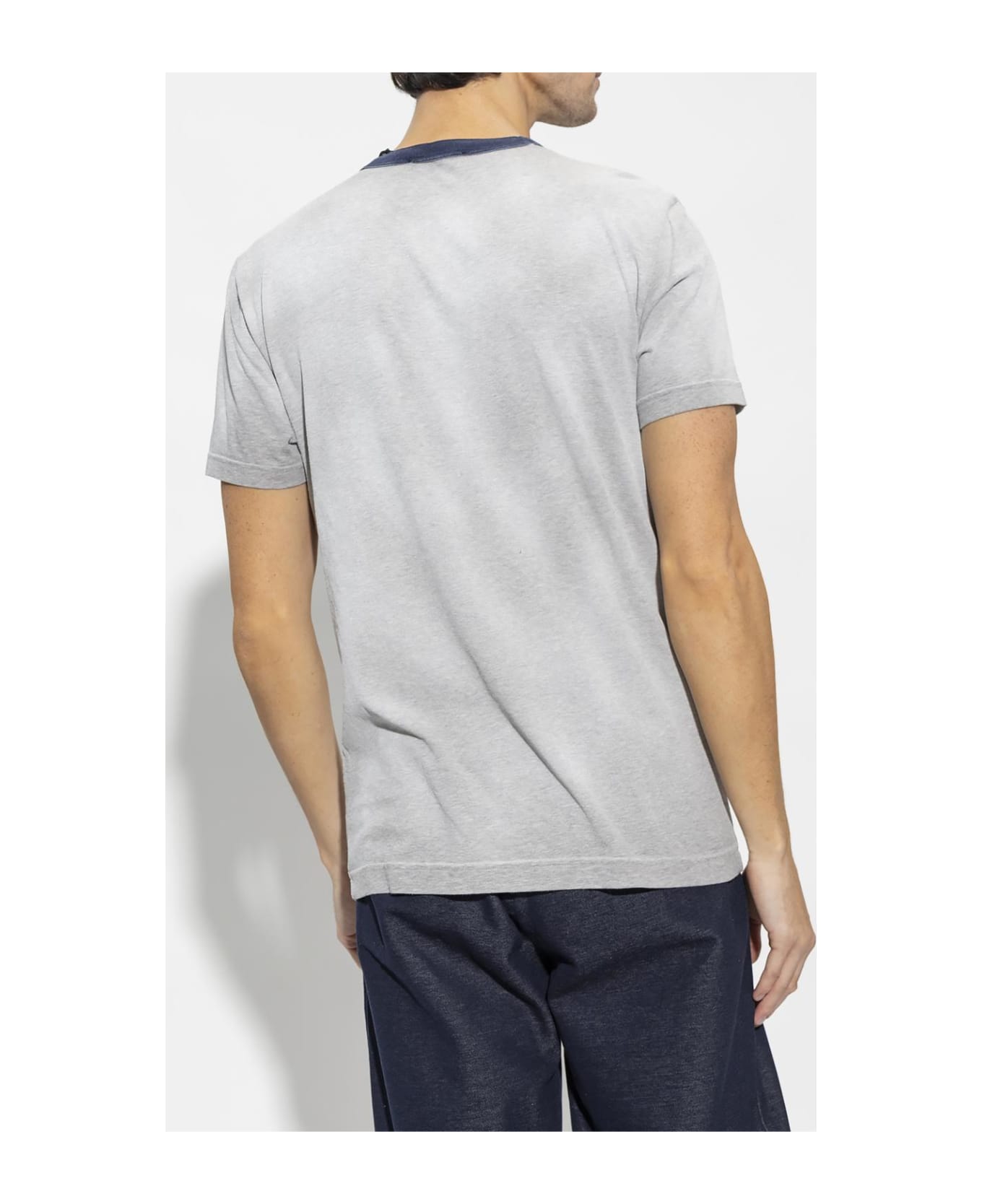 Dolce Teen & Gabbana T-shirt With Logo - Grey
