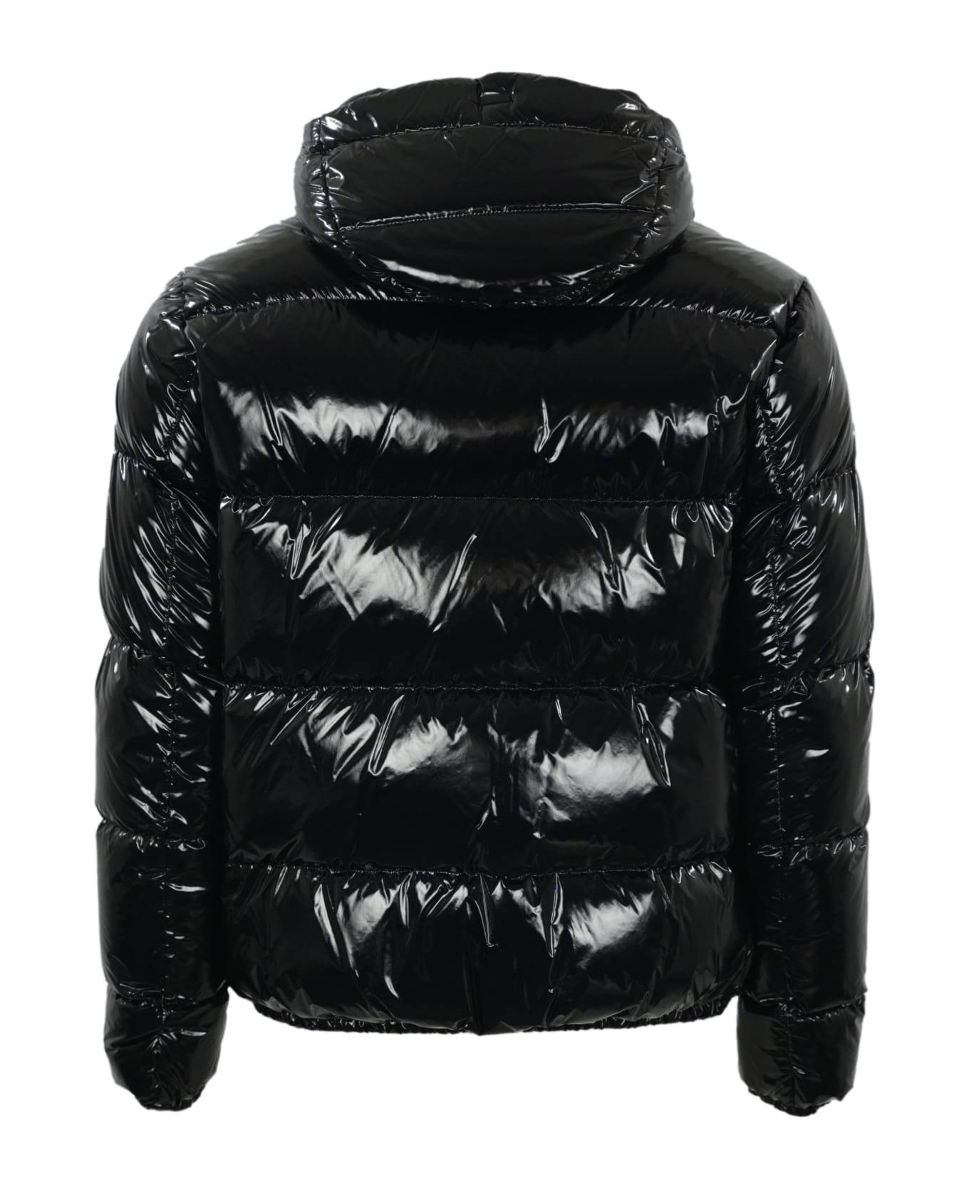 Herno Gloss Bomber Down Jacket - Nero