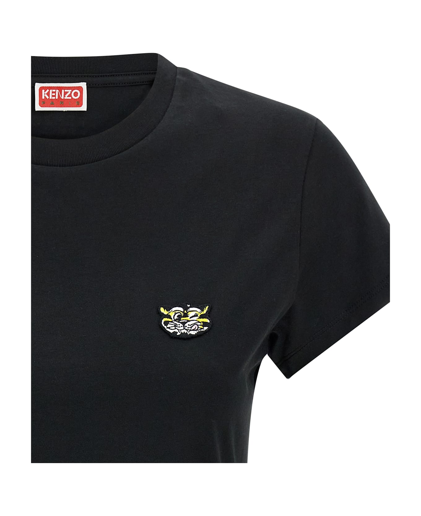 Kenzo 'gots Wild Tiger' T-shirt - Black  