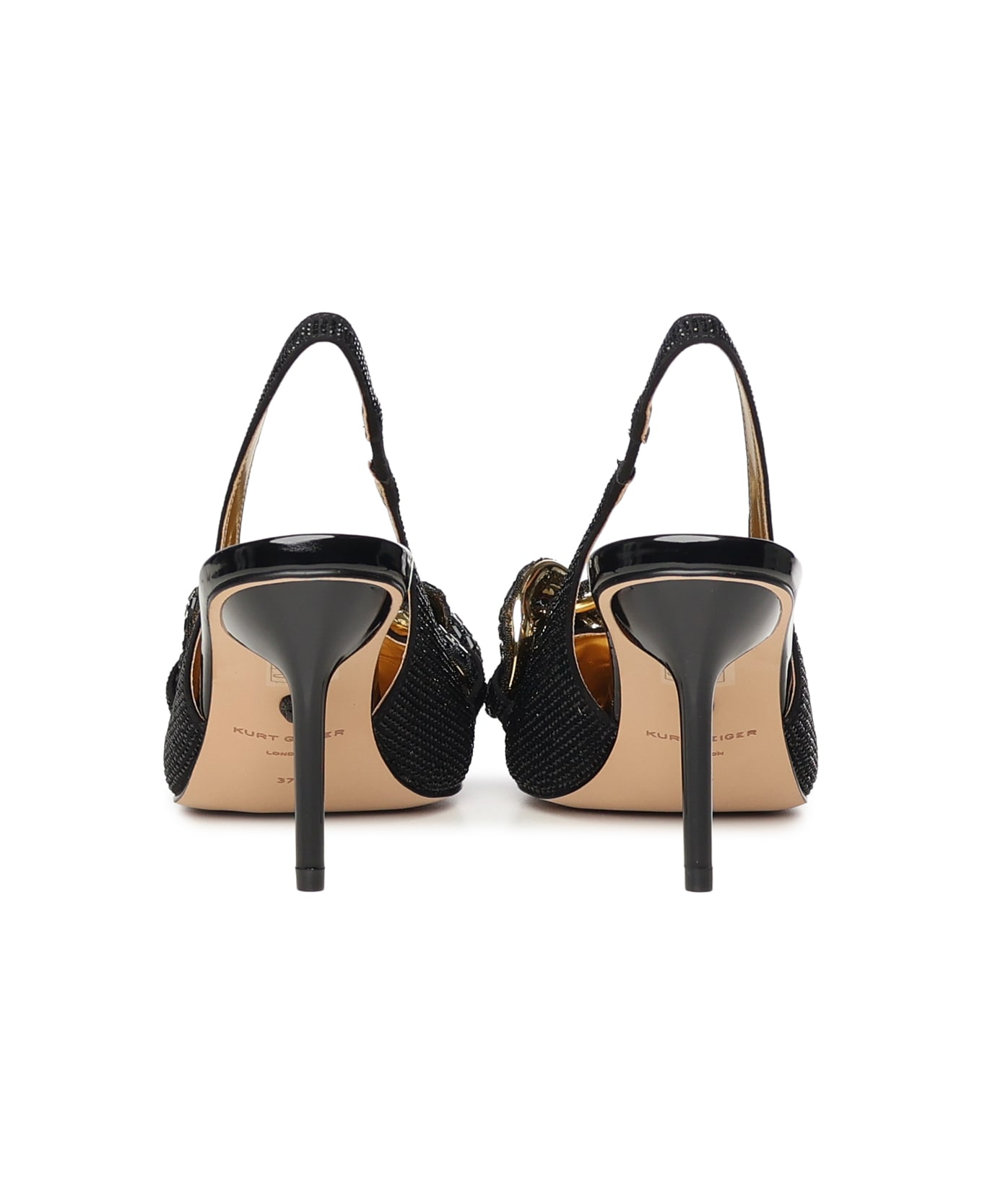 Kurt Geiger Crystal Pumps - Black