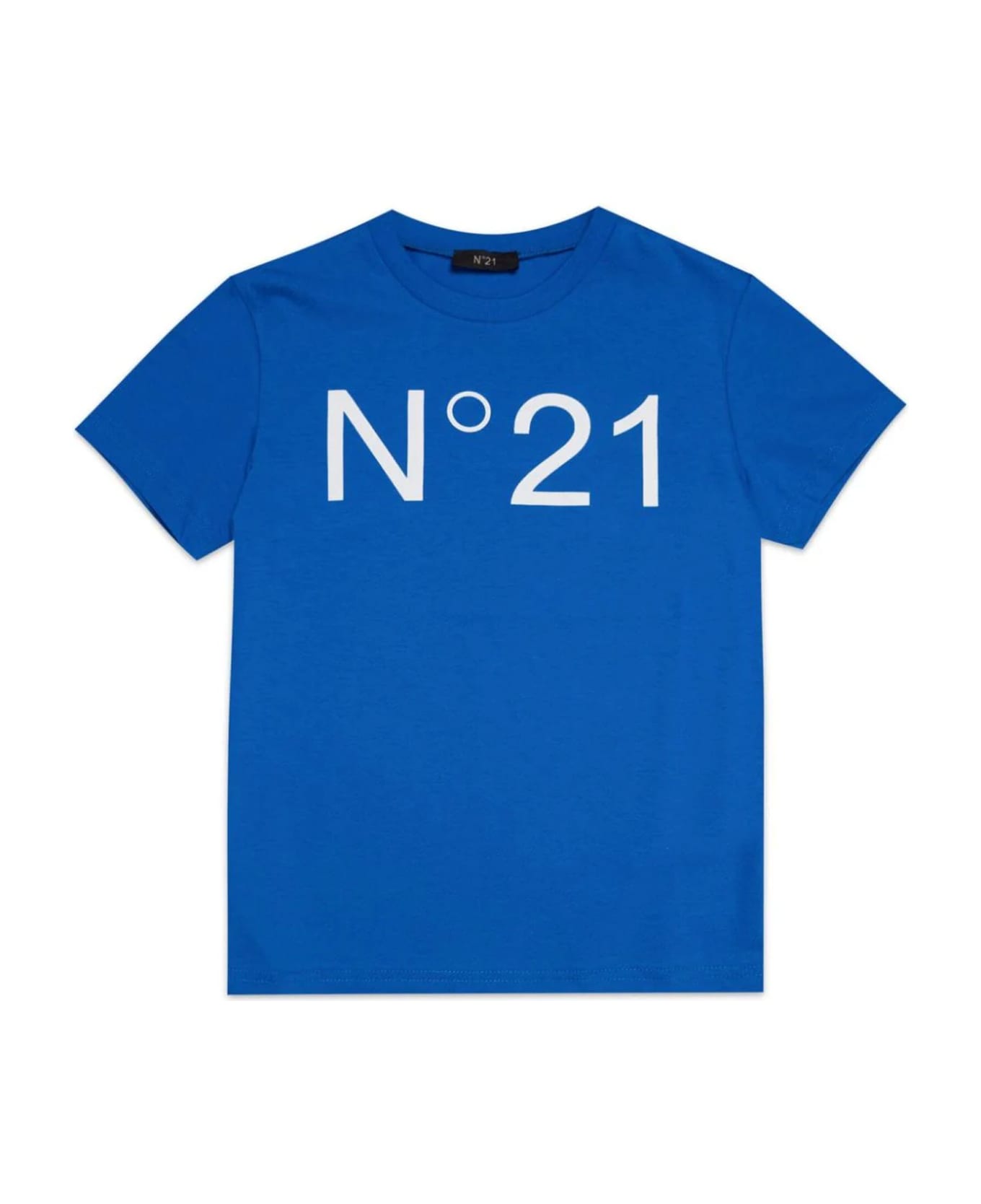 N.21 N°21 T-shirts And Polos Blue - Blue
