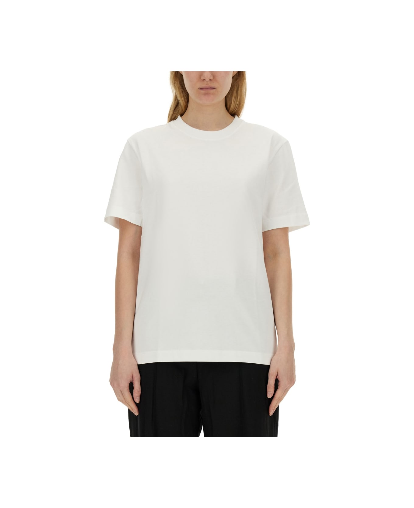 Helmut Lang T-shirt With Logo - WHITE Tシャツ