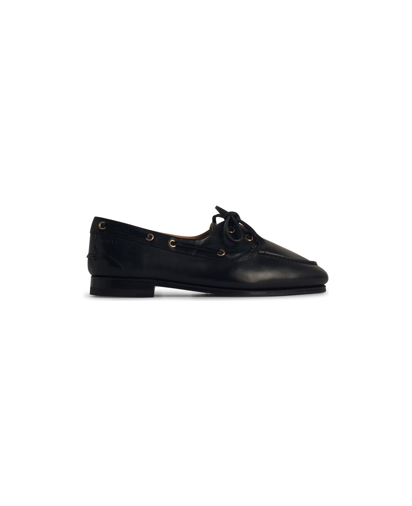 Bally Leather Loafers - Black