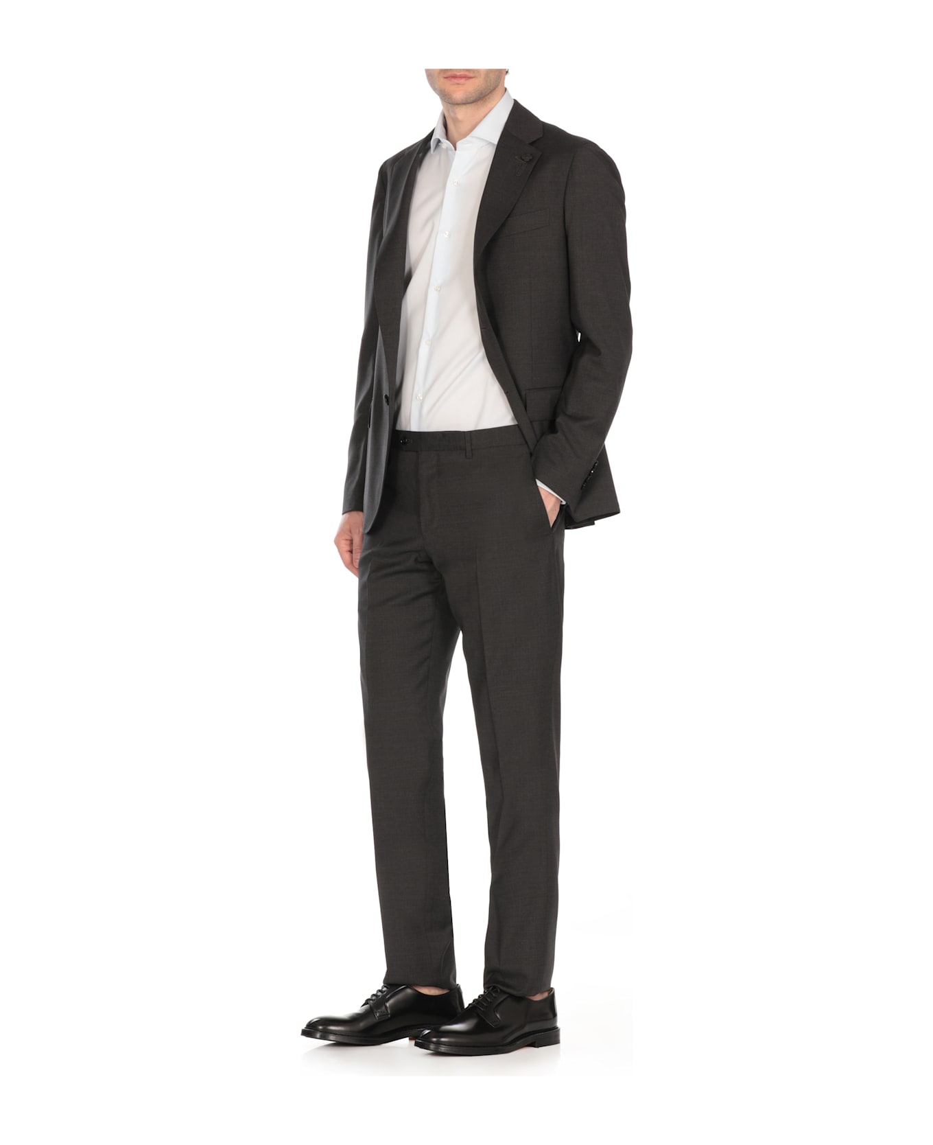 Lardini Virgin Wool Suit - Grey