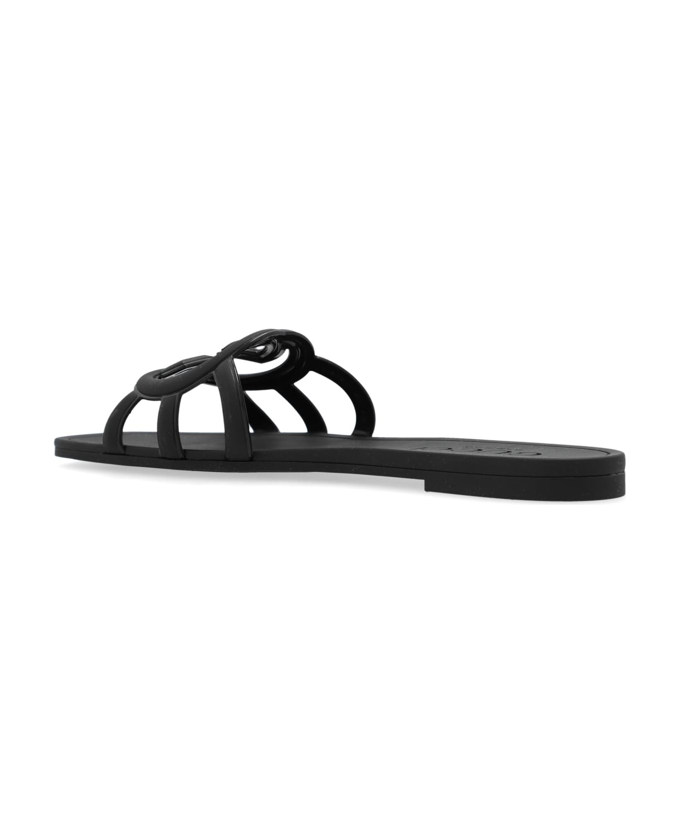 Gucci Slides Interlocking G - Black