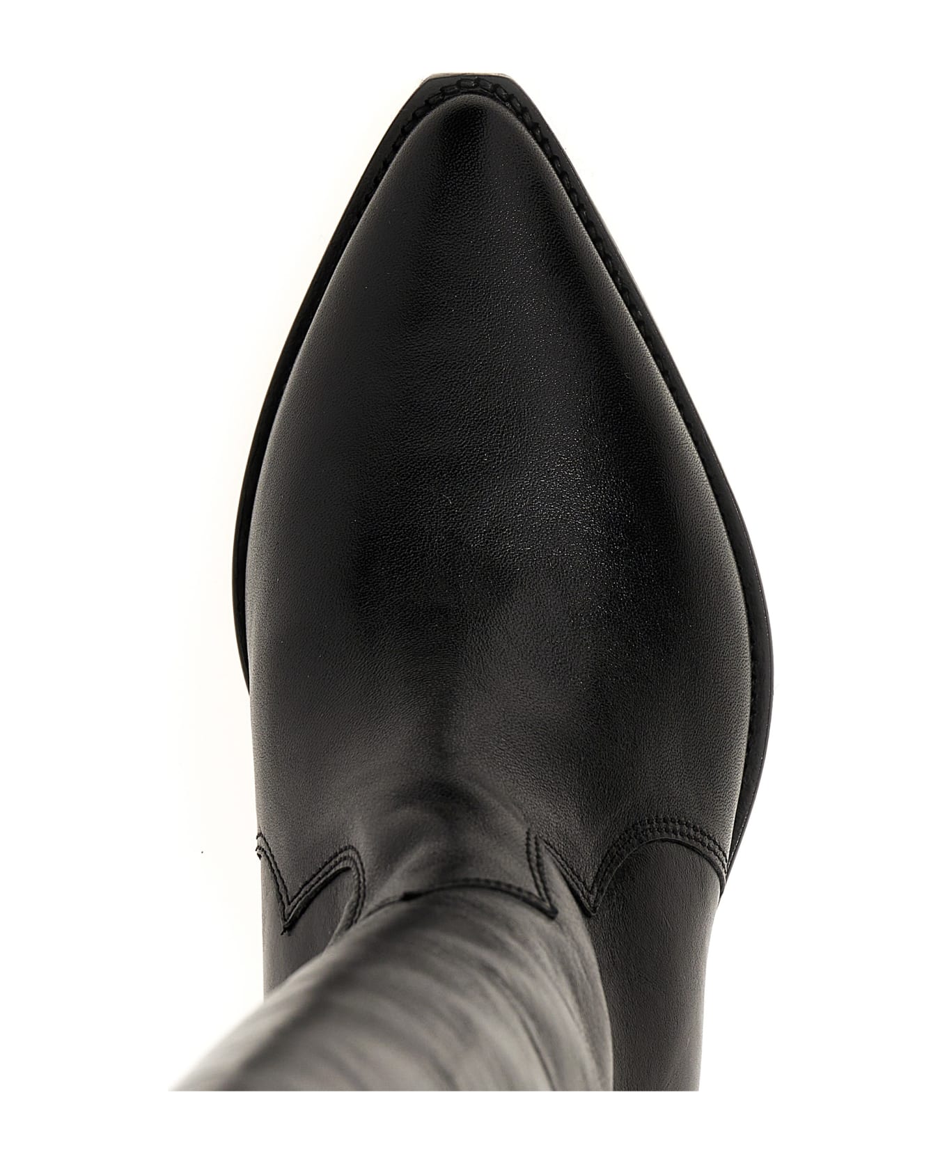 Isabel Marant Denvee Low Heels Boots - Black