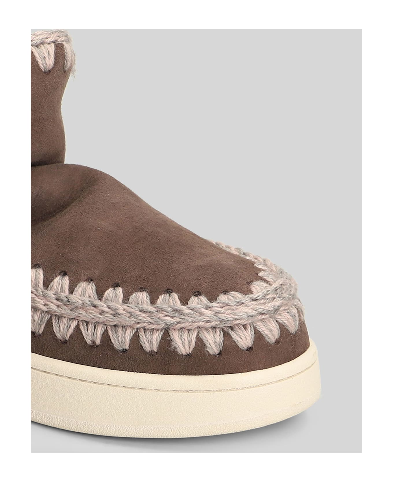 Mou New Eskimo Sneaker Sneakers In Brown Suede - brown