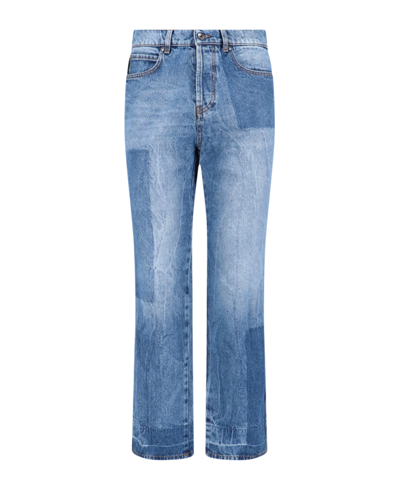 MSGM Slim Denim Jeans - Blue デニム