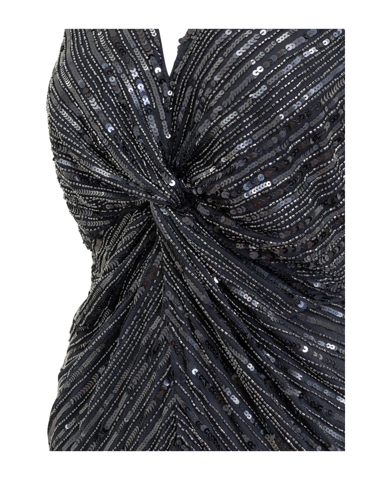 Ralph Lauren Emailene Gown Dress - LAUREN NAVY