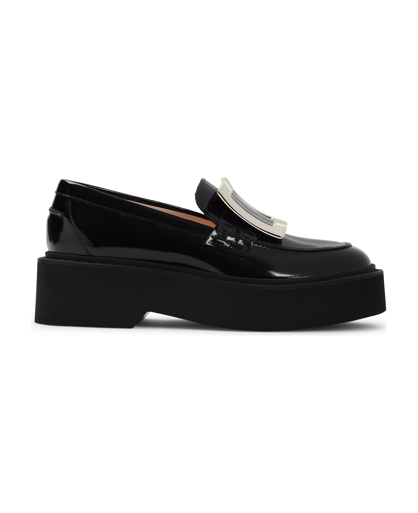 Roger Vivier Rangers High Metal Loafer - Nero