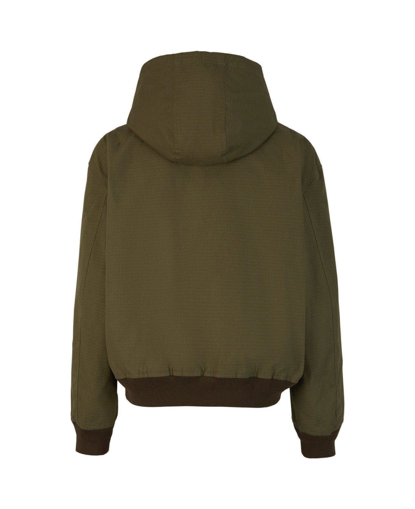 Acne Studios Zip-up Hooded Jacket - Green ジャケット