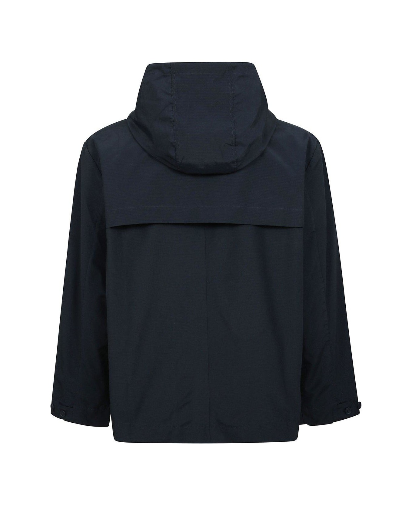 Thom Browne Drawstring Hooded Jacket - Blu