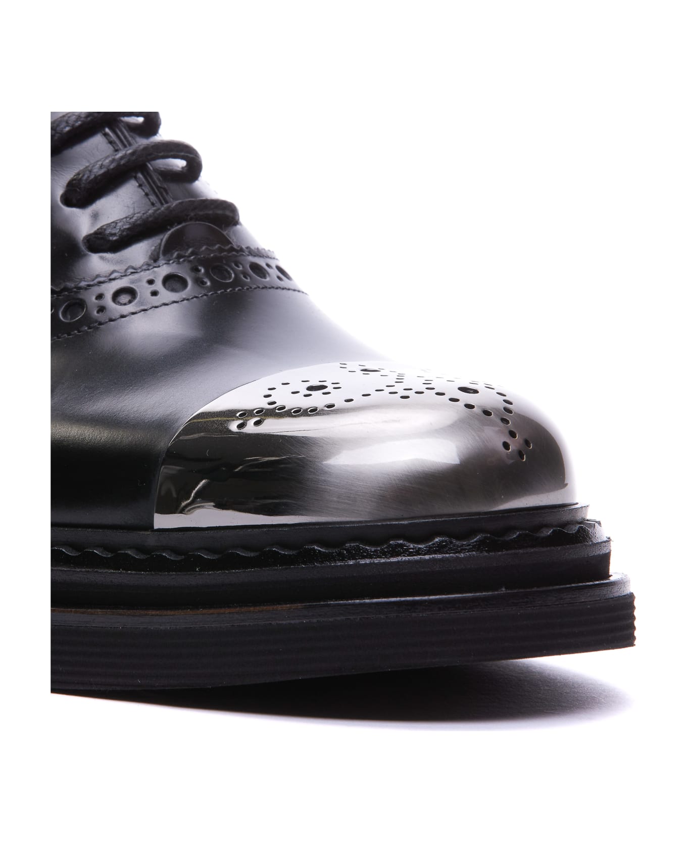Dolce & Gabbana Derby Lace Up Shoes - black