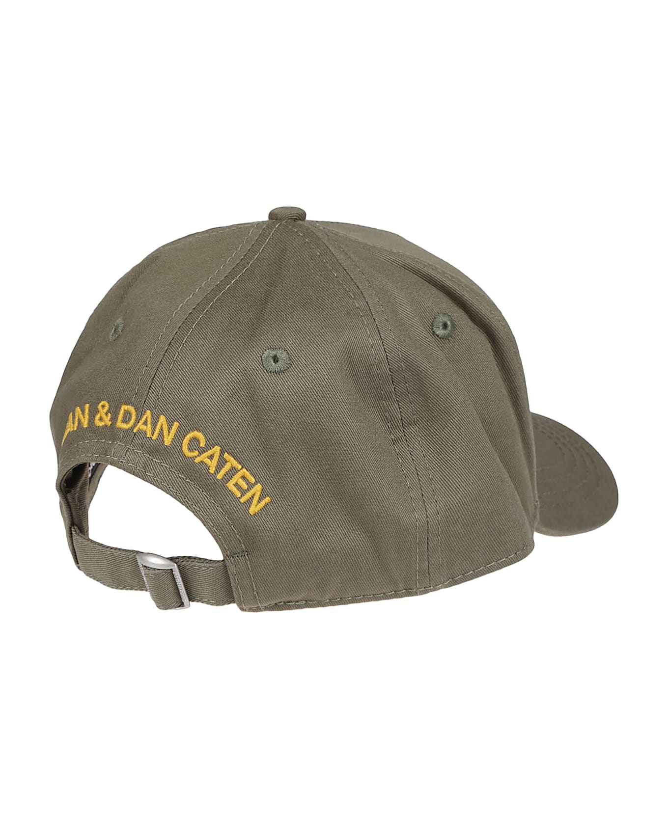 Dsquared2 Logo Baseball Cap - Verde Militare